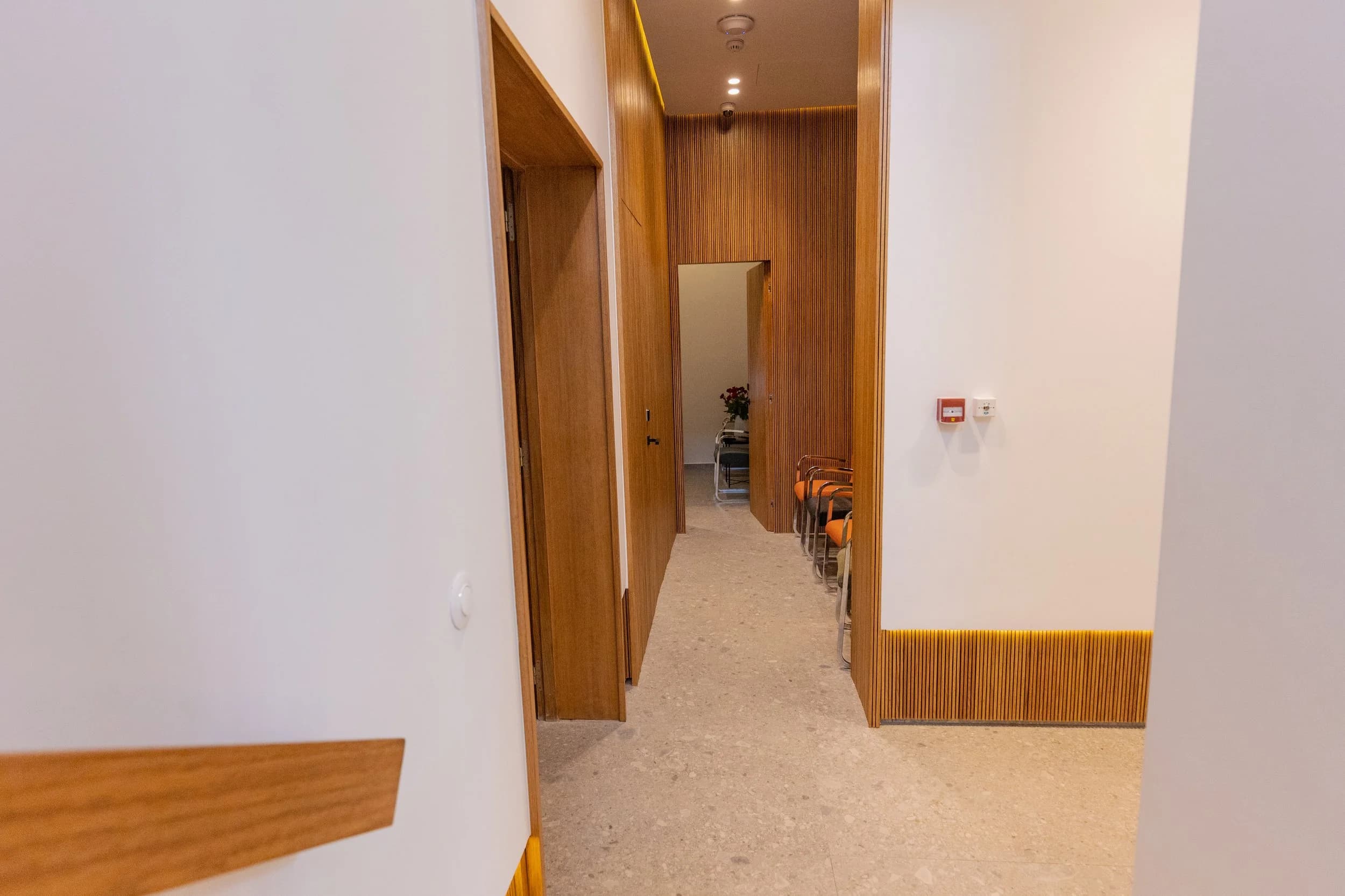 Couloir intérieur du Casablanca Eye Center