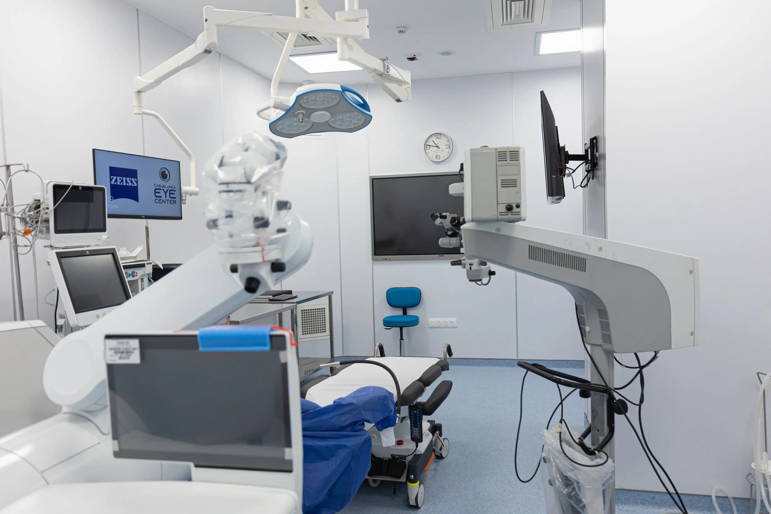 Plateau laser du Casablanca Eye Center