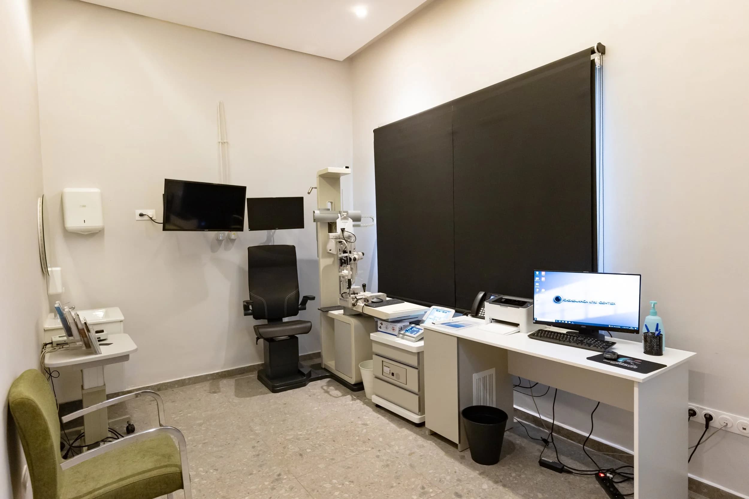 Salle d’exploration du Casablanca Eye Center